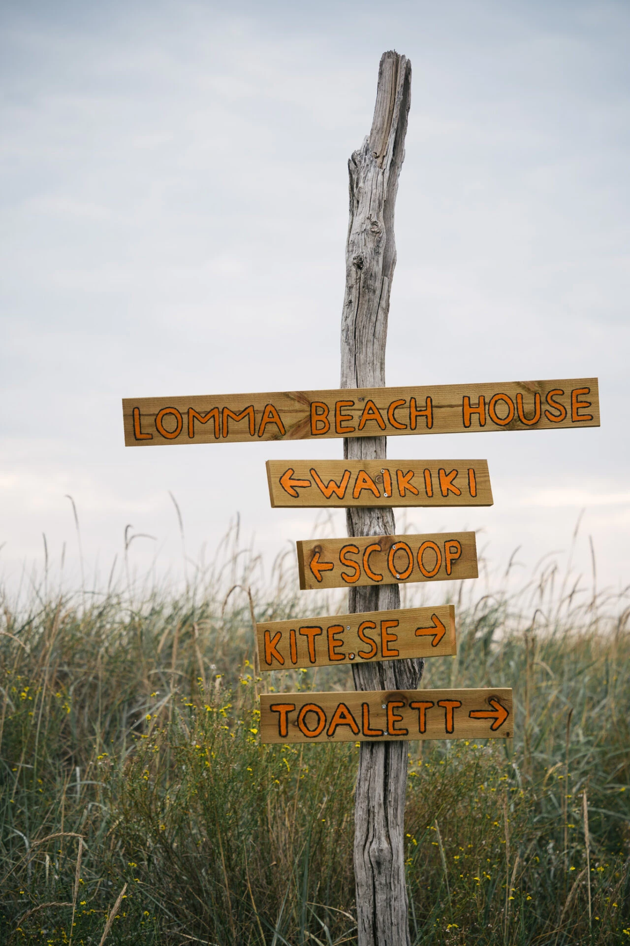 LommaBeachHouse Sign